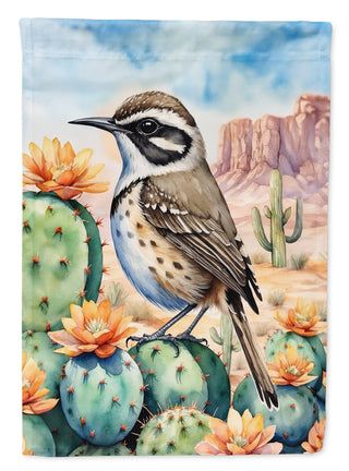 Caroline's Treasures Arizona Cactus Wren Garden Flag – Garden Flag by Caroline's Treasures