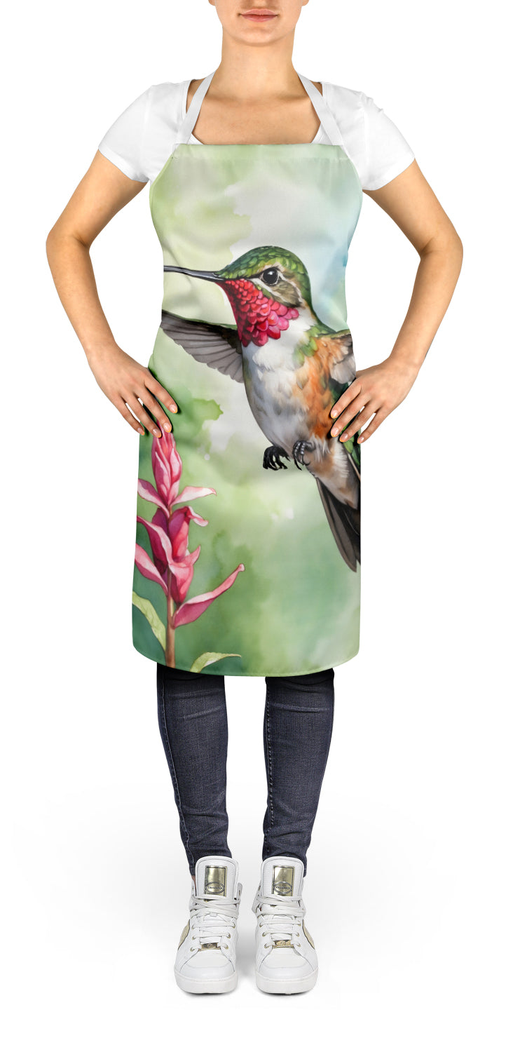 Caroline's Treasures Calliope Hummingbird Apron – Artist-Designed Kitchen, BBQ & Craft Apron