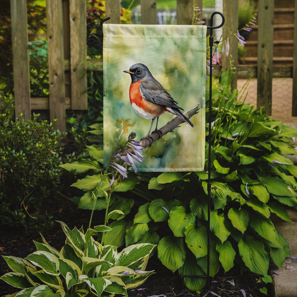 Caroline's Treasures Connecticut American Robin Garden Flag – Garden Flag by Caroline's Treasures