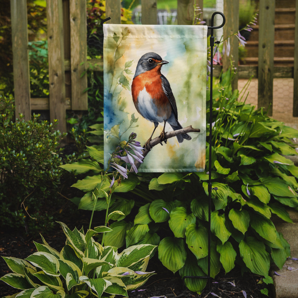 Caroline's Treasures Michigan American Robin Garden Flag – Garden Flag by Caroline's Treasures