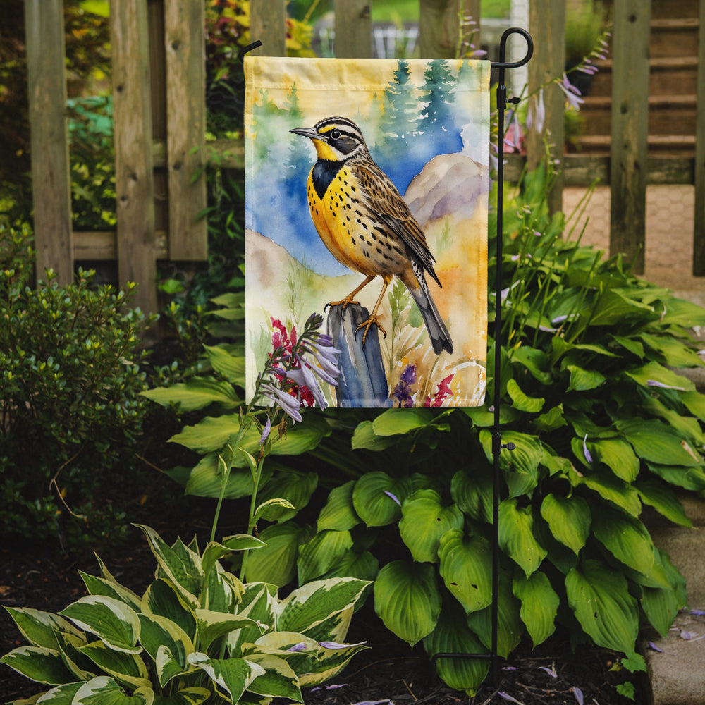 Caroline's Treasures Oregon Western Meadowlark Garden Flag – Garden Flag by Caroline's Treasures