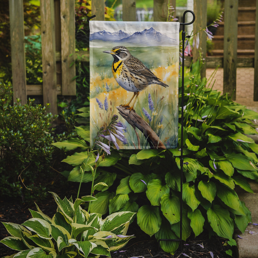 Caroline's Treasures Wyoming Western Meadowlark Garden Flag – Garden Flag by Caroline's Treasures