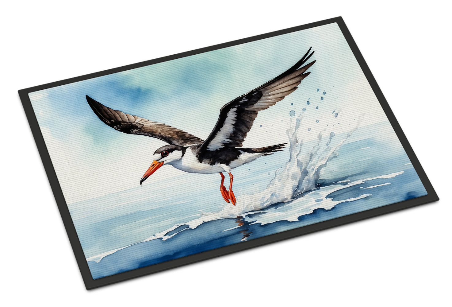 Caroline's Treasures Black Skimmer Doormat-24x36 Indoor / Outdoor Rug | Made in USA