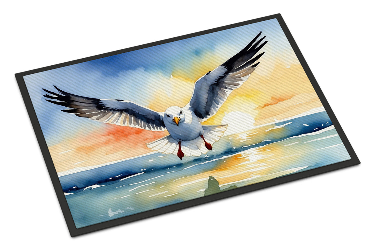 Caroline's Treasures Gull Flying Low Doormat-24x36 Indoor / Outdoor Rug | Made in USA DAC7517JMAT