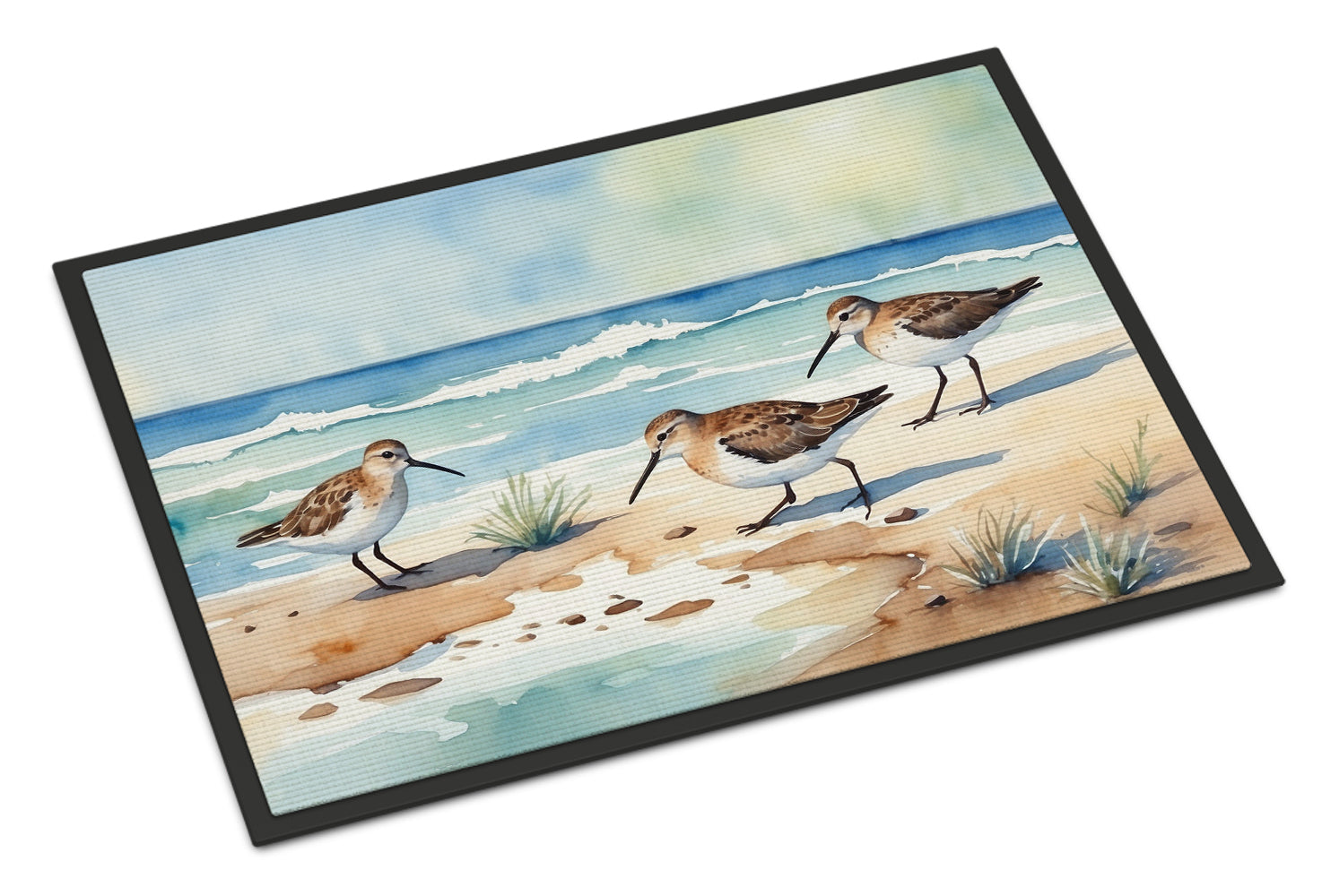 Caroline's Treasures Sandpipers Hunting Doormat