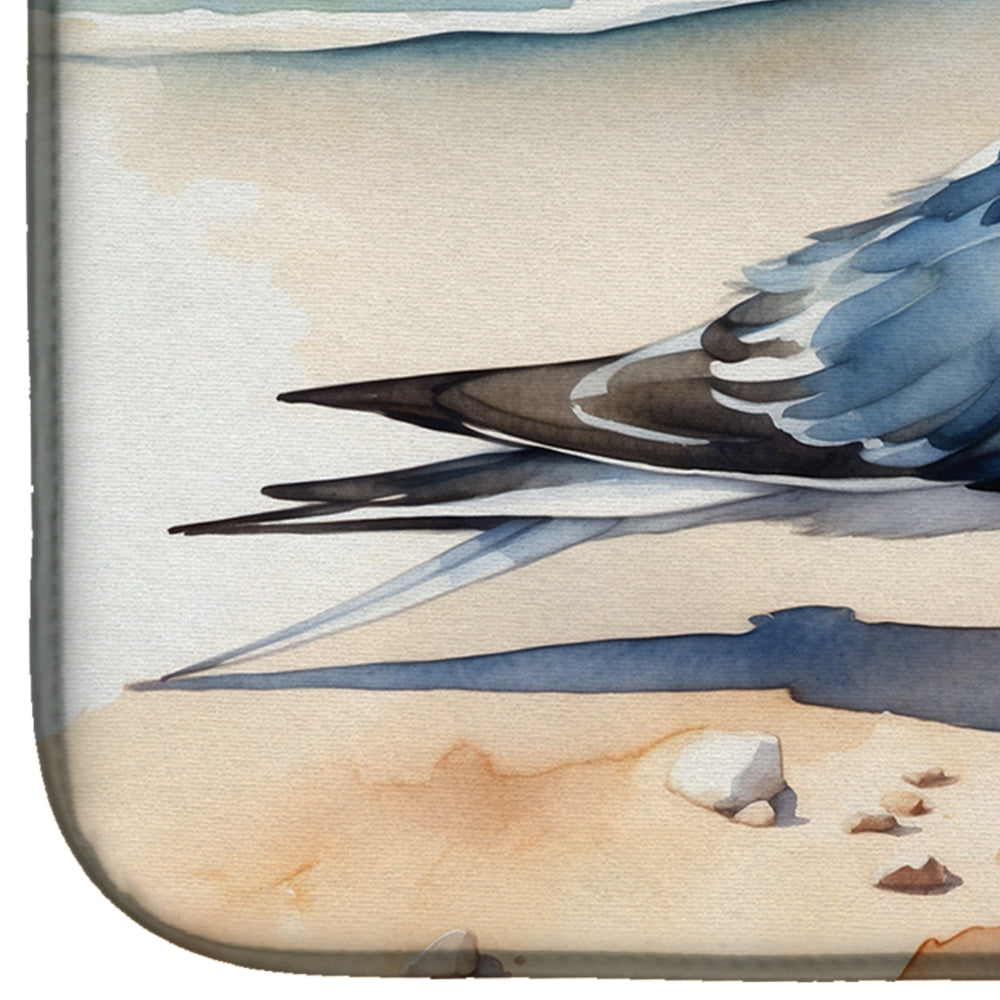 Caroline's Treasures Tern Resting Dish Drying Mat