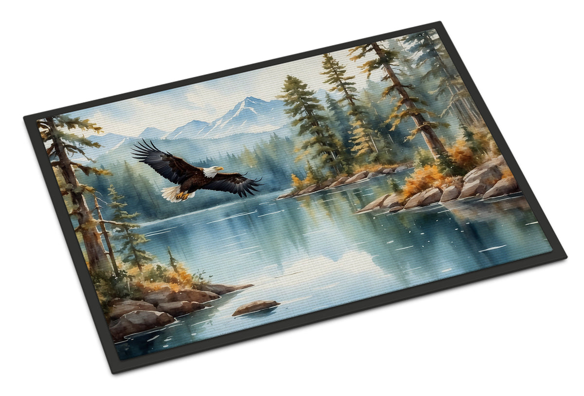 Caroline's Treasures Eagle in Flight Doormat-24x36 Indoor / Outdoor Rug | Made in USA