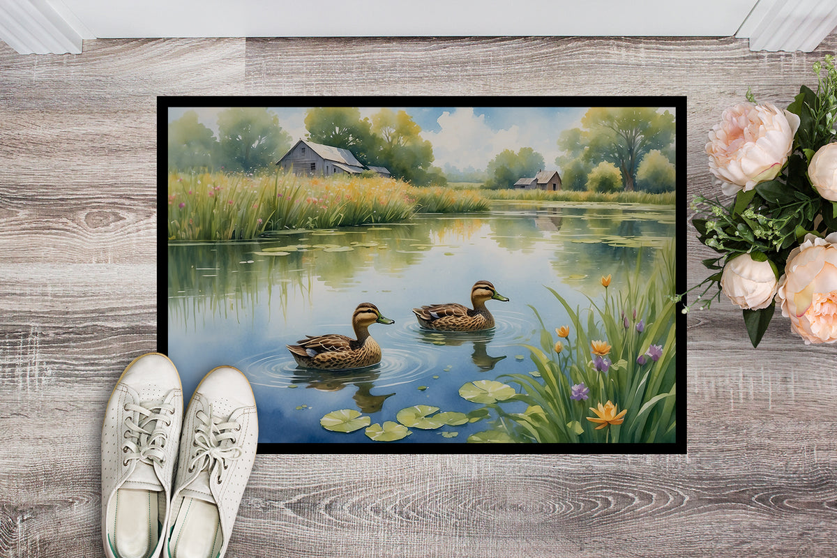 Caroline's Treasures Mother Duck Doormat-24x36 Indoor / Outdoor Rug | Made in USA