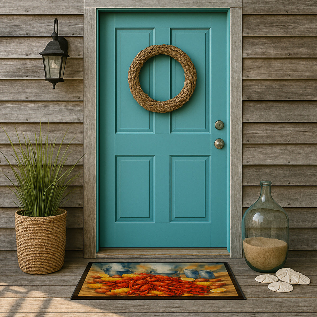 Caroline's Treasures Crawfish Boil Doormat