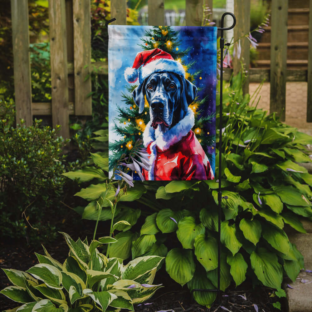 Caroline's Treasures Great Dane Christmas Garden Flag