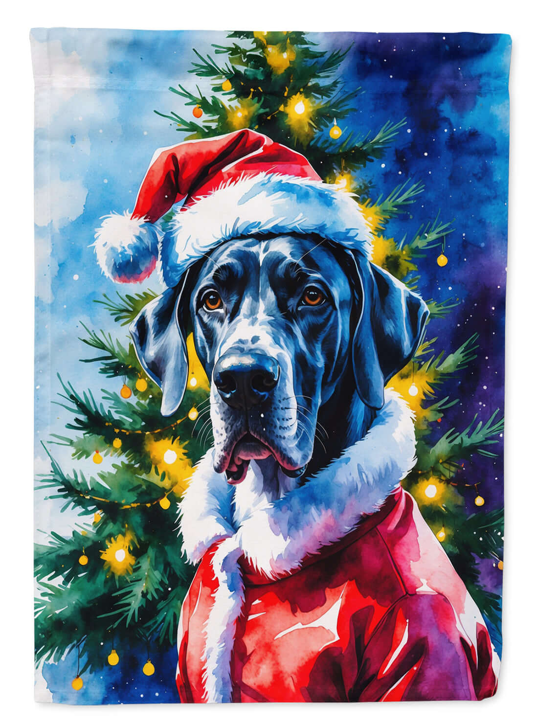 Caroline's Treasures Great Dane Christmas Garden Flag
