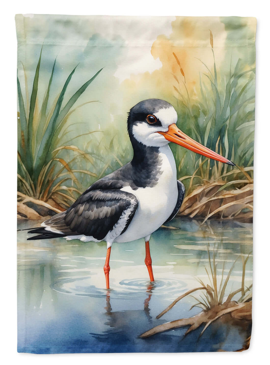 Caroline's Treasures Black Skimmer Bird Garden Flag