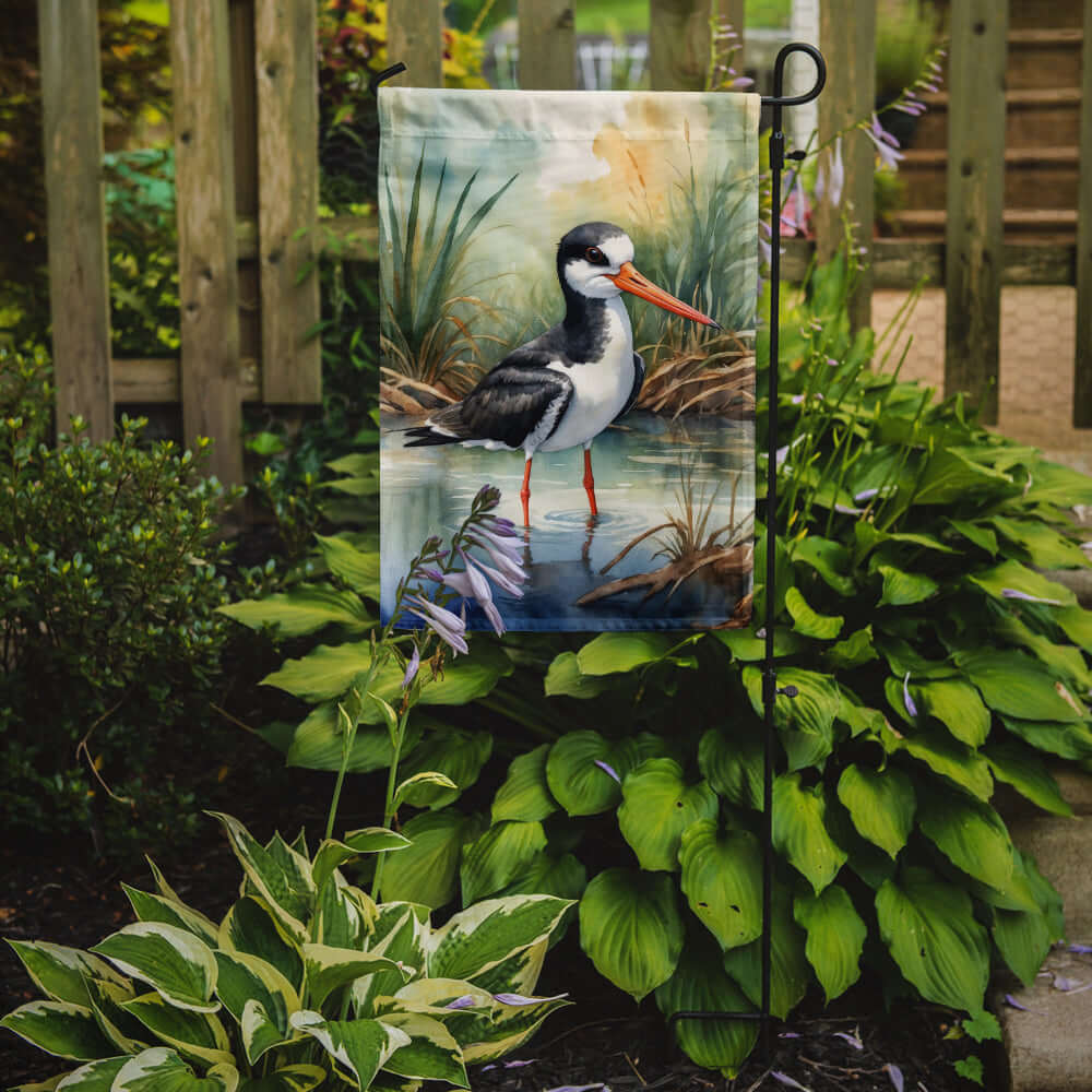 Caroline's Treasures Black Skimmer Bird Garden Flag