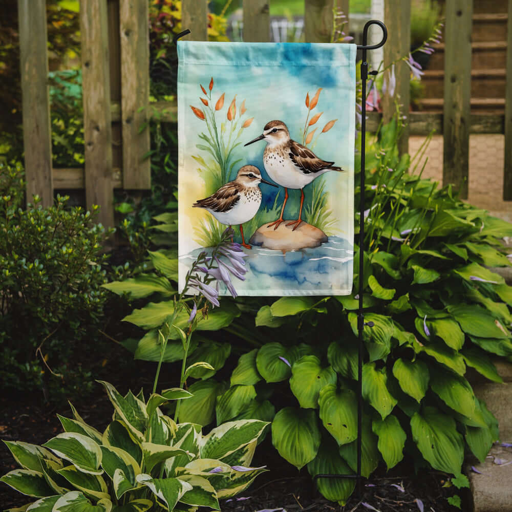 Caroline's Treasures Sandpipers Bird Garden Flag