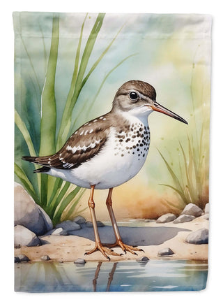 Caroline's Treasures Spotted Sandpiper Bird House Flag