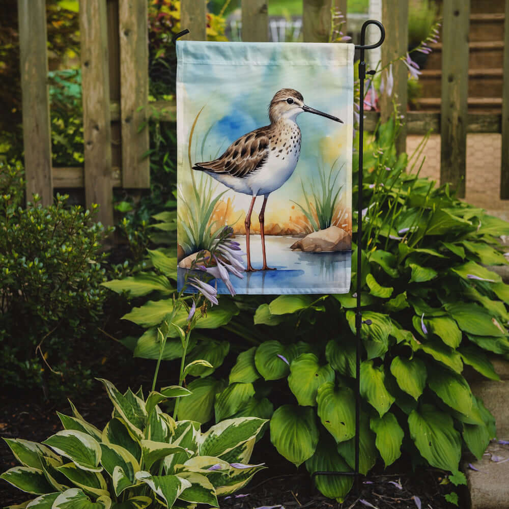 Caroline's Treasures Stilt Sandpiper Bird Garden Flag