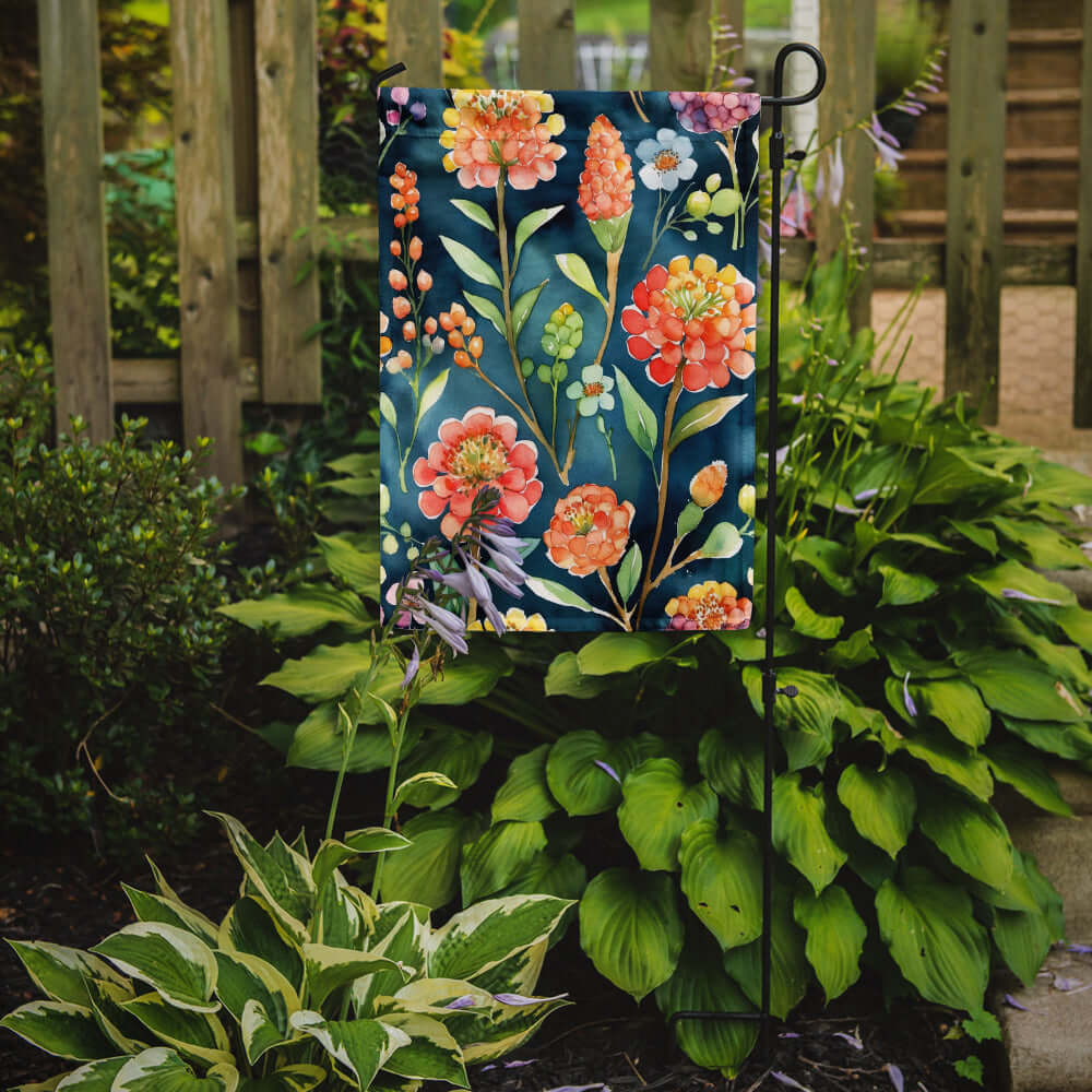 Caroline's Treasures Brunia Flowers Garden Flag