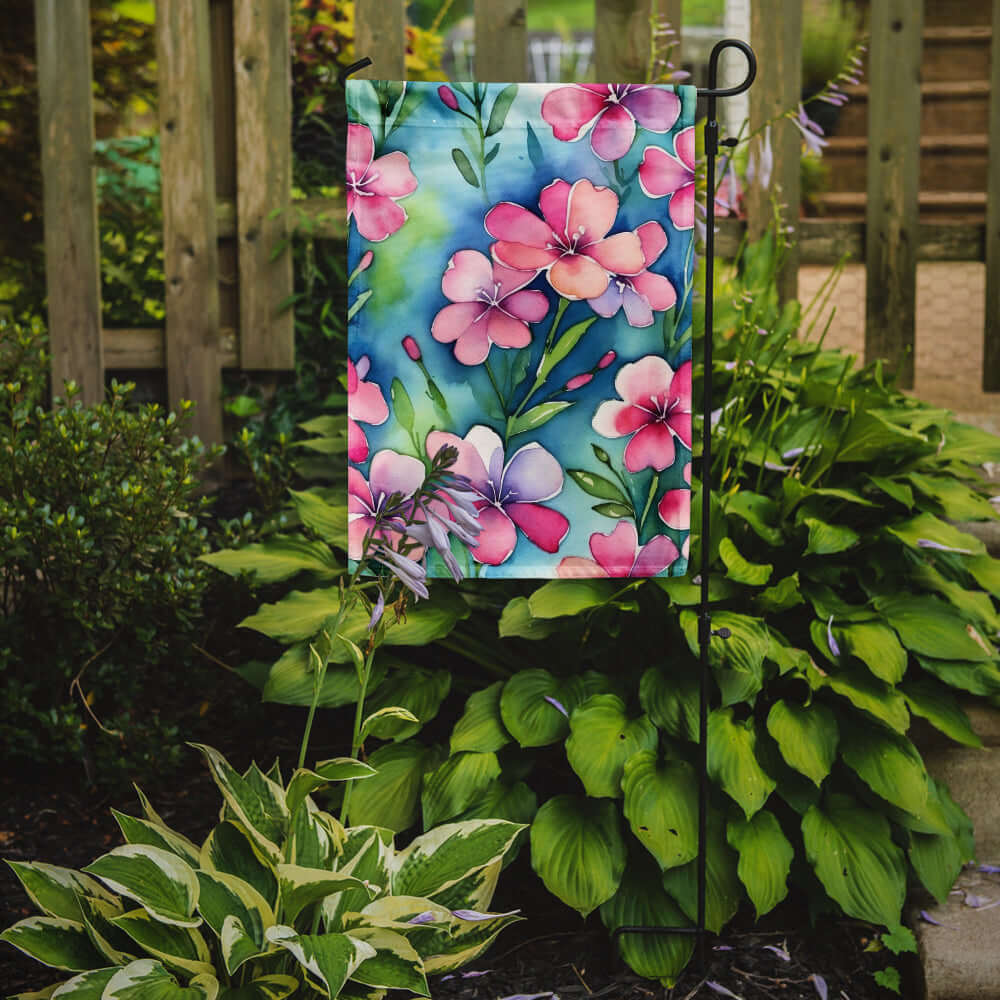 Caroline's Treasures Phlox Flowers Garden Flag