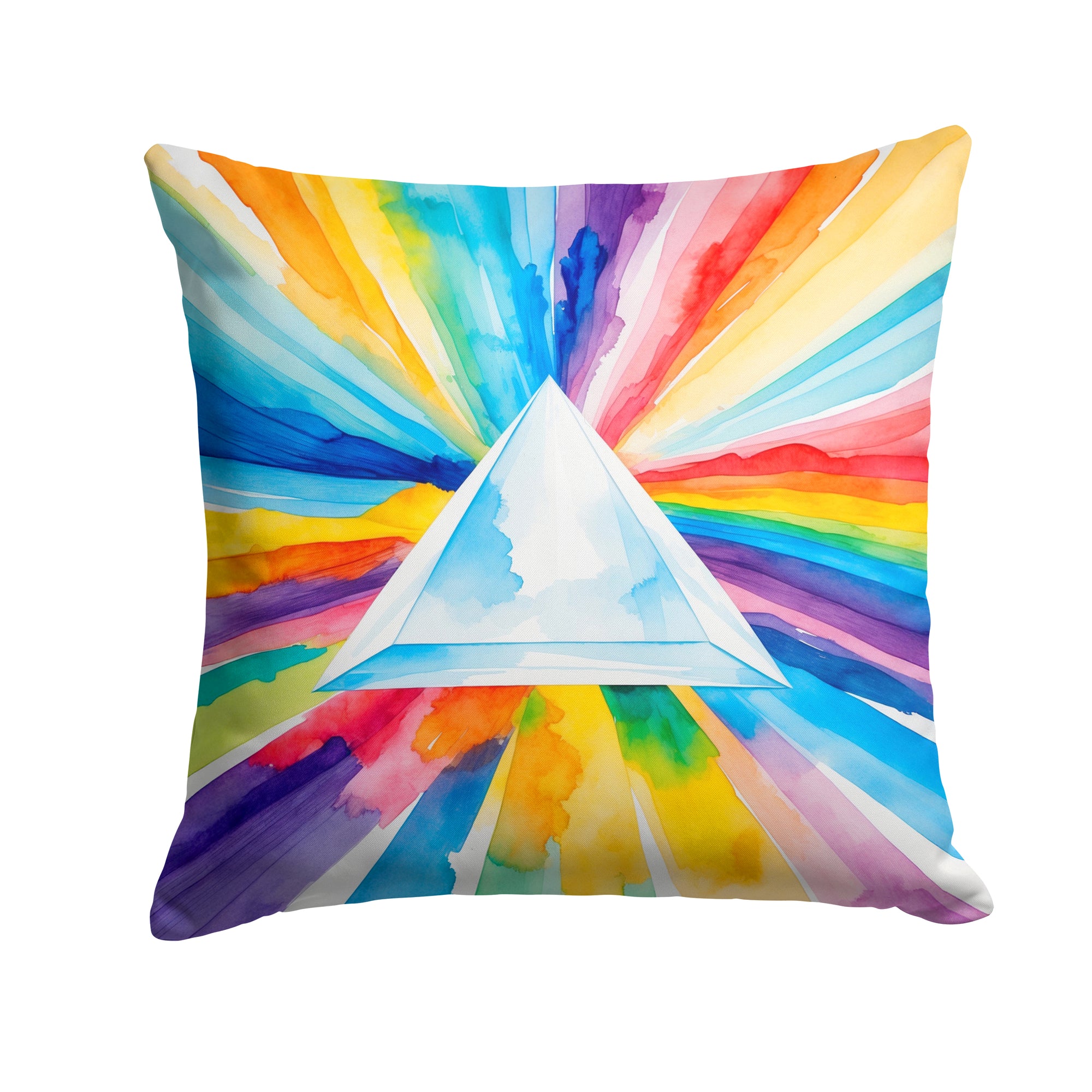 Caroline's Treasures Gay Pride Intersectional Prism Throw Pillow