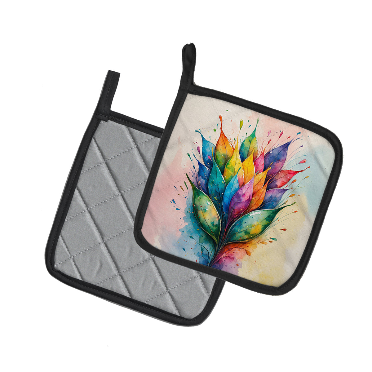 Caroline's Treasures Seeds of Equality Pride Pair of Pot Holders
