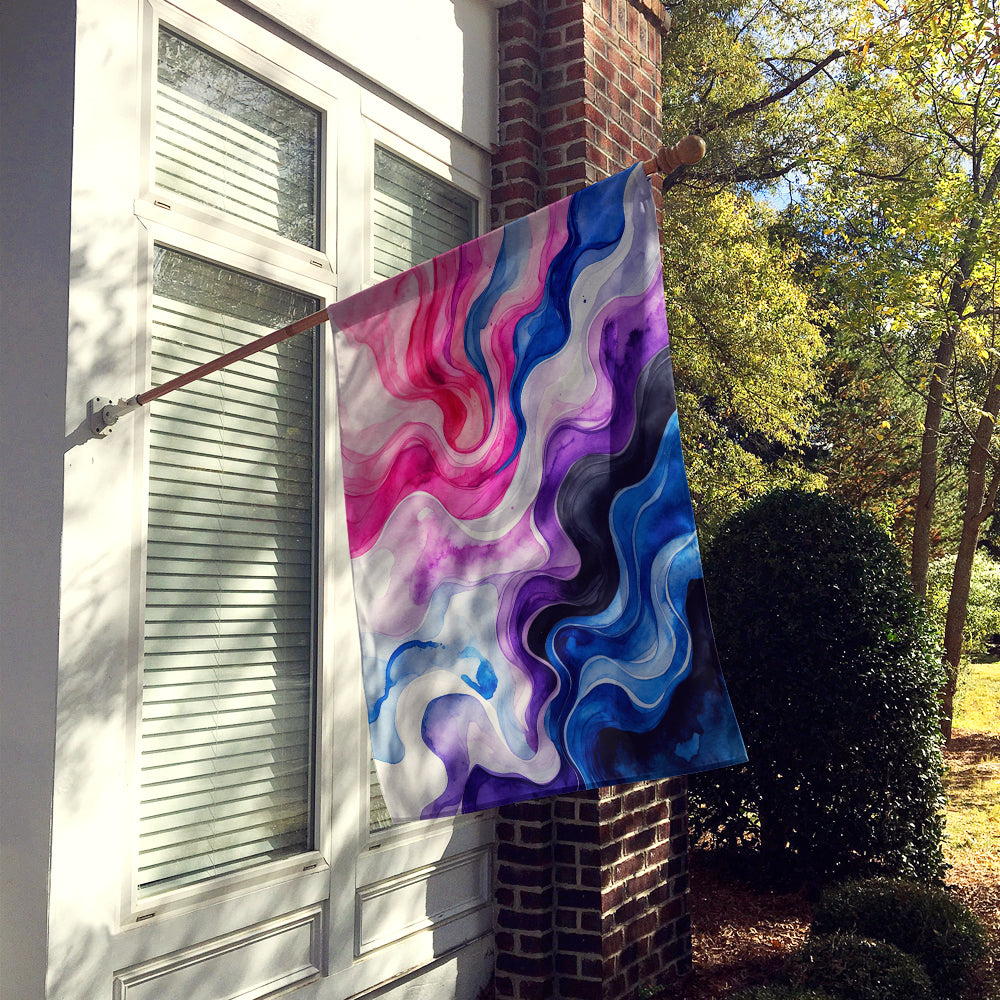 Caroline's Treasures Genderfluid Pride House Flag