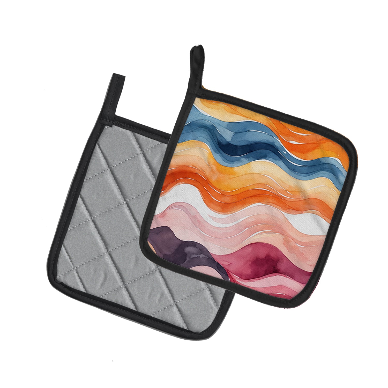 Caroline's Treasures Lesbian Pride Pair of Pot Holders