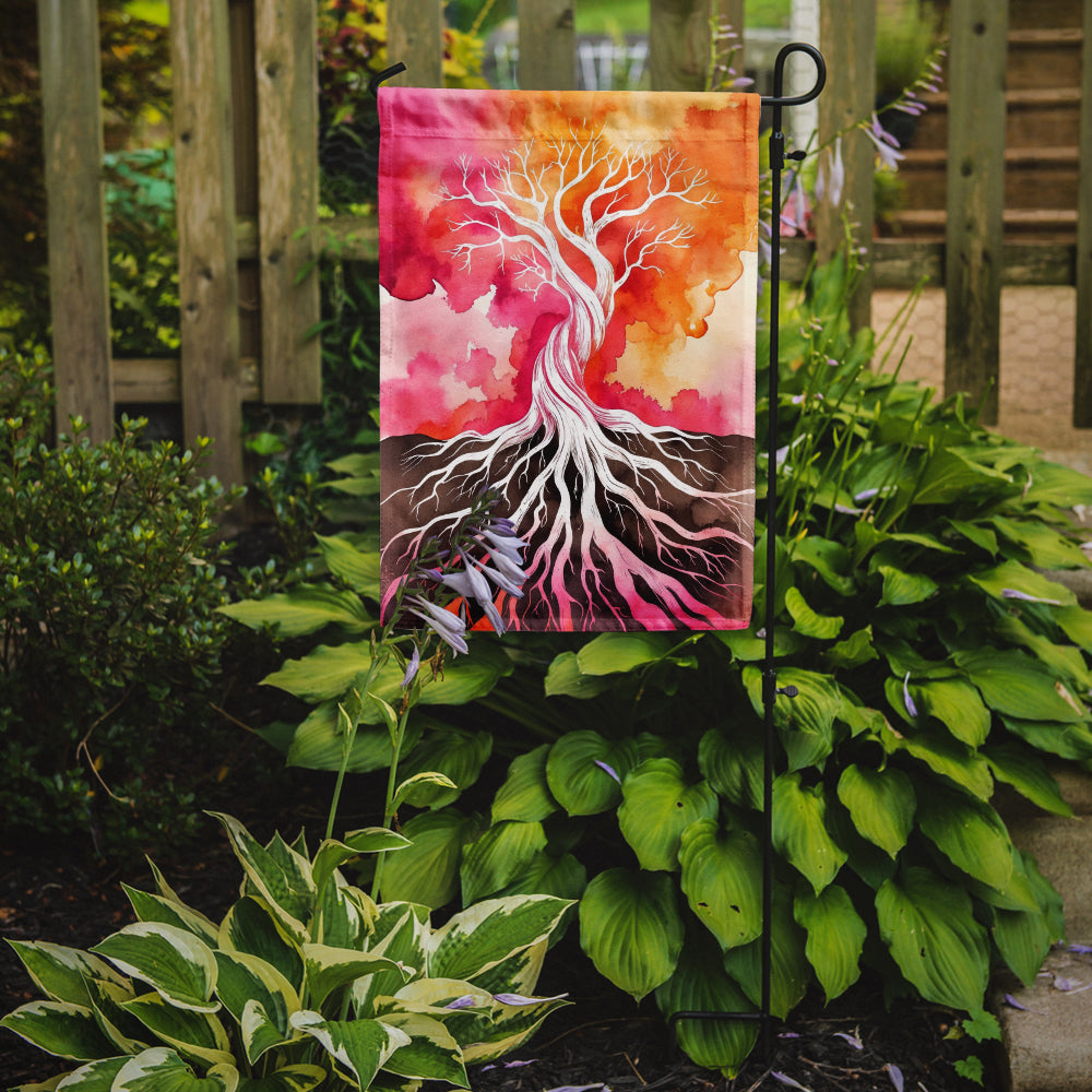 Caroline's Treasures Rooted in Lesbian Pride Garden Flag