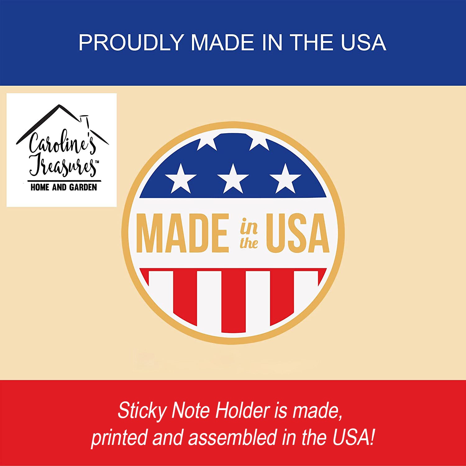 Caroline's Treasures Lesson Plan Ain’t One Funny Sticky Note Holder for Teacher's Gift