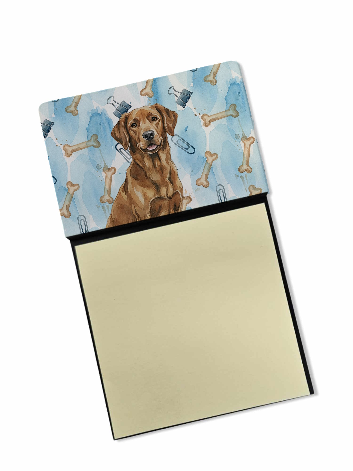 Caroline's Treasures Chesapeake Bay Retriever Coworker Watercolor Sticky Note Holder