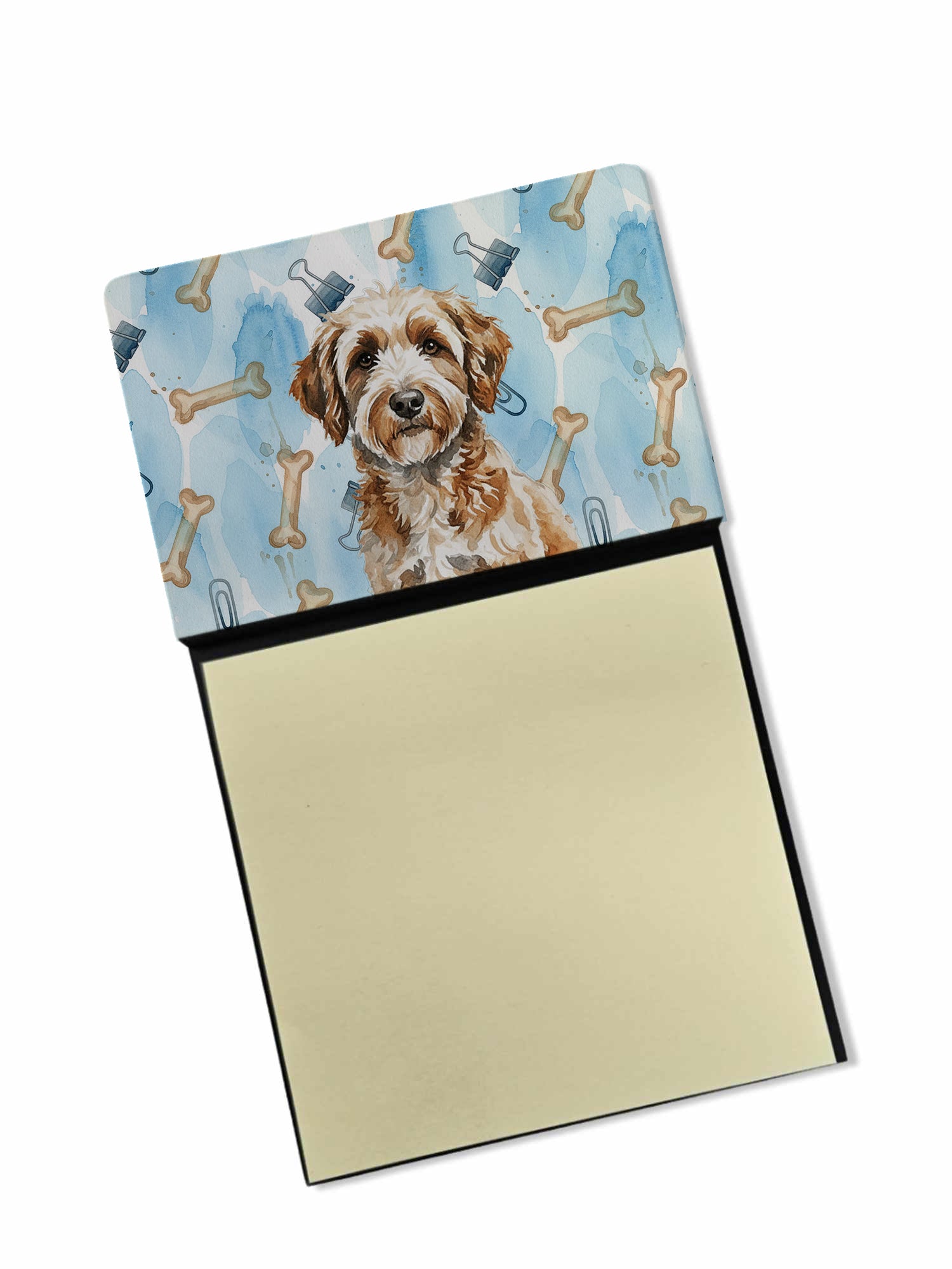 Caroline's Treasures Lagotto Romagnolo Coworker Watercolor Sticky Note Holder
