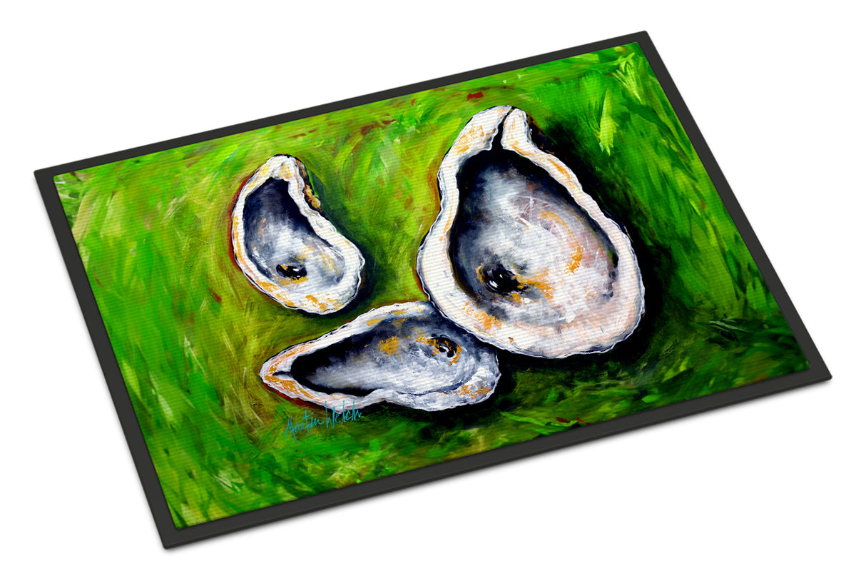 Caroline's Treasures All Shucked Oysters Doormat-24x36 Indoor / Outdoor Rug | Made in USA