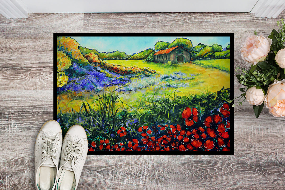 Caroline's Treasures Back Home Doormat-24x36 Indoor / Outdoor Rug | Made in USA