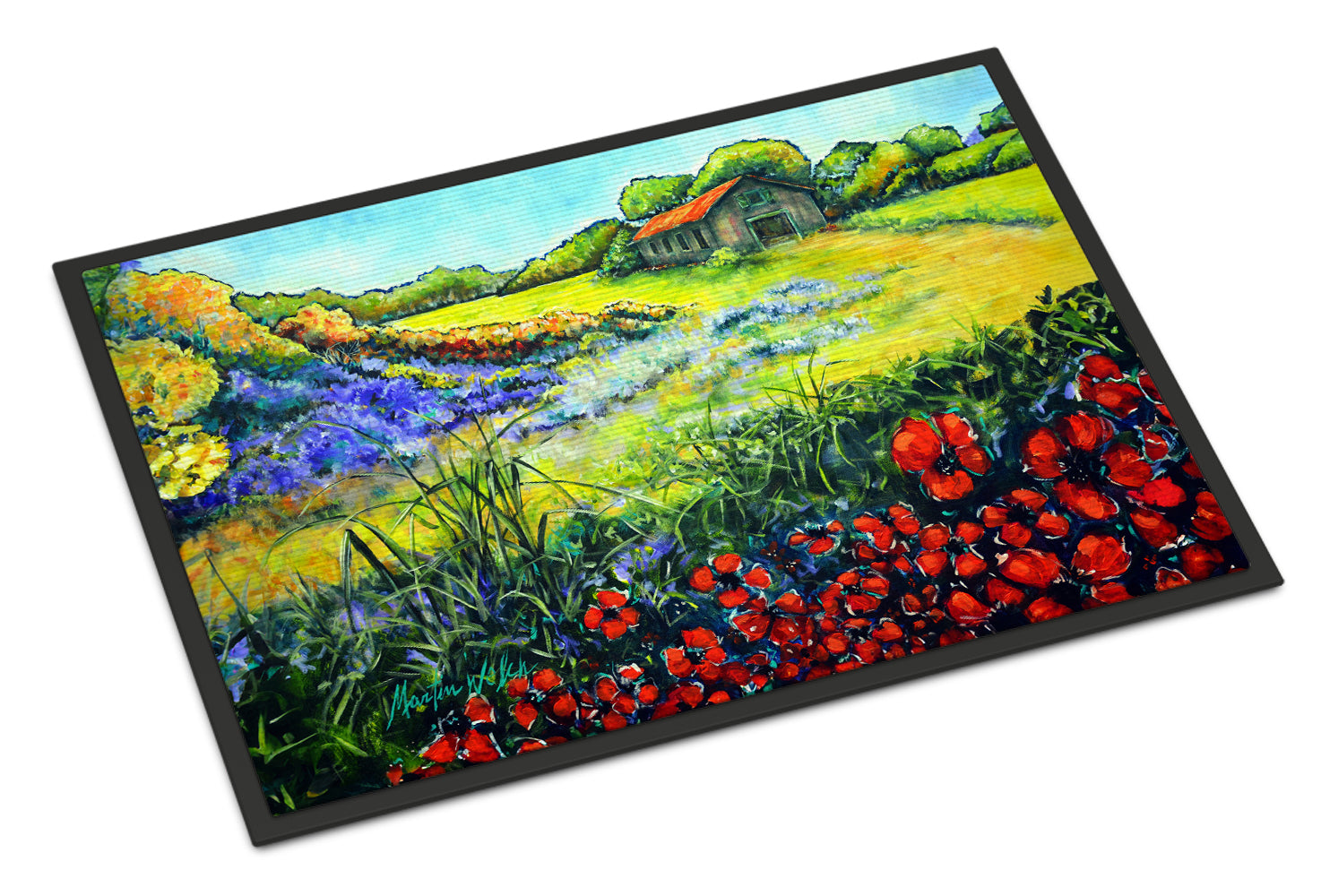 Caroline's Treasures Back Home Doormat-24x36 Indoor / Outdoor Rug | Made in USA