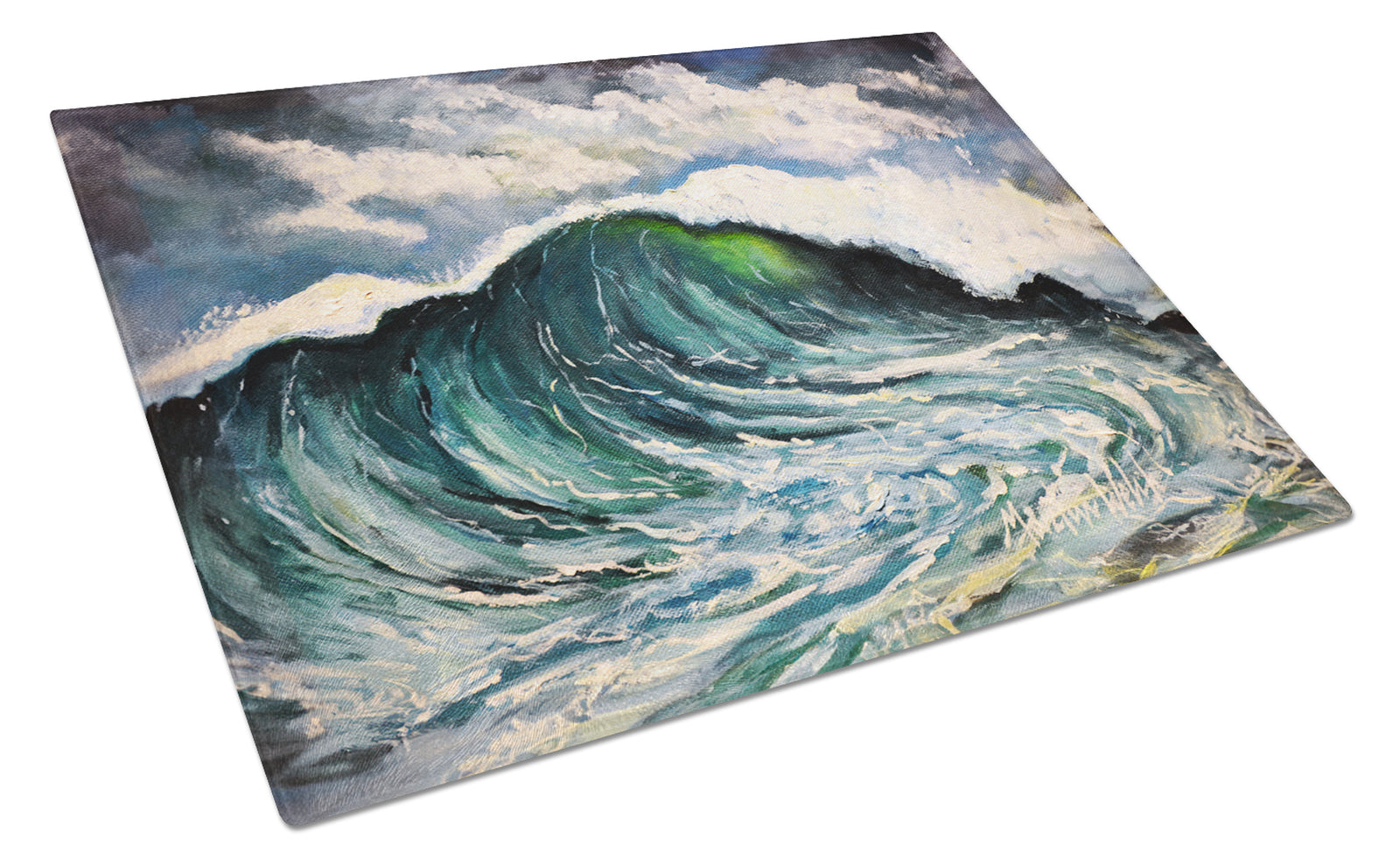 Buy this Big Blue Wave Glass Cutting Board