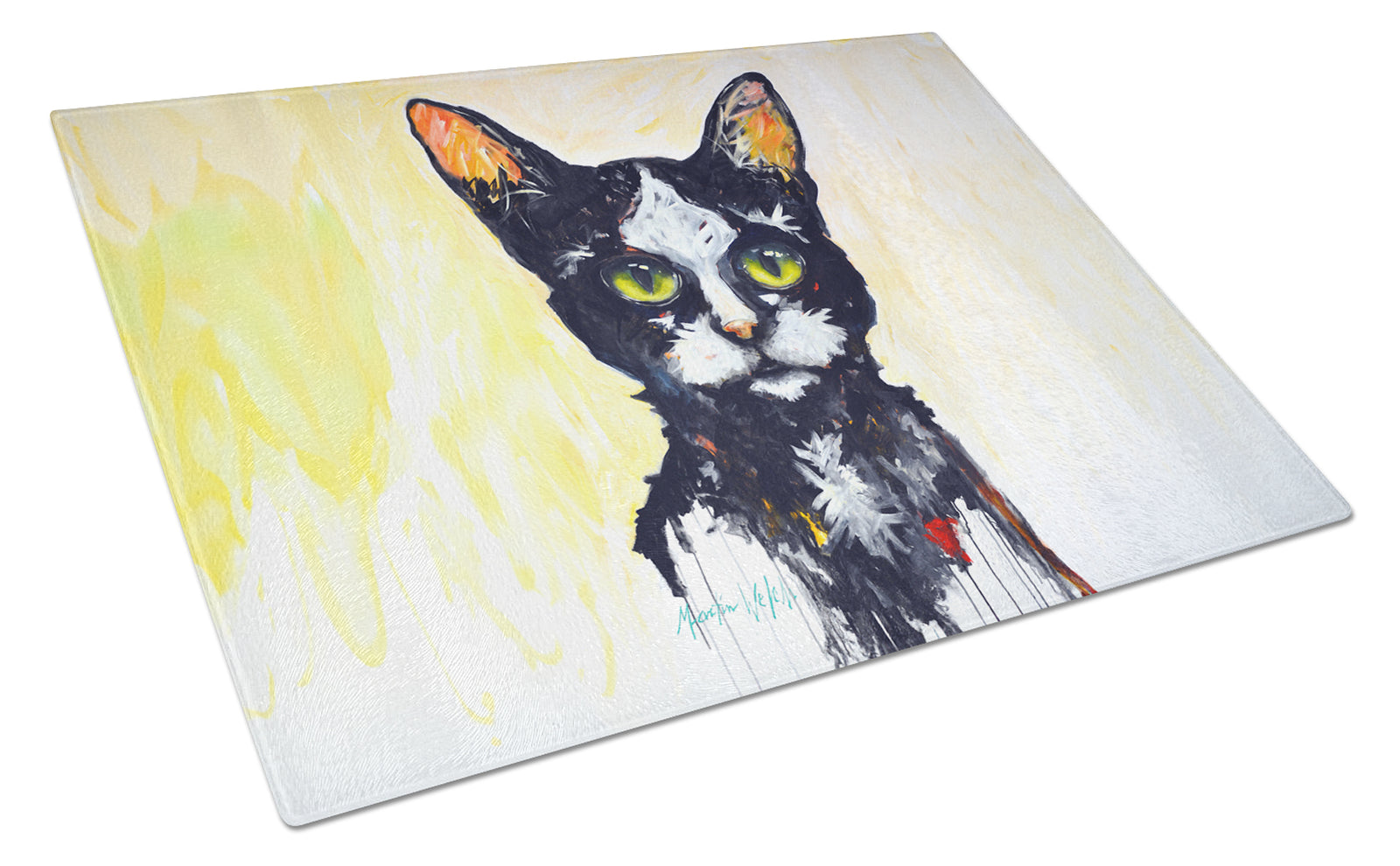 Buy this Big Kitty Cat Glass Cutting Board