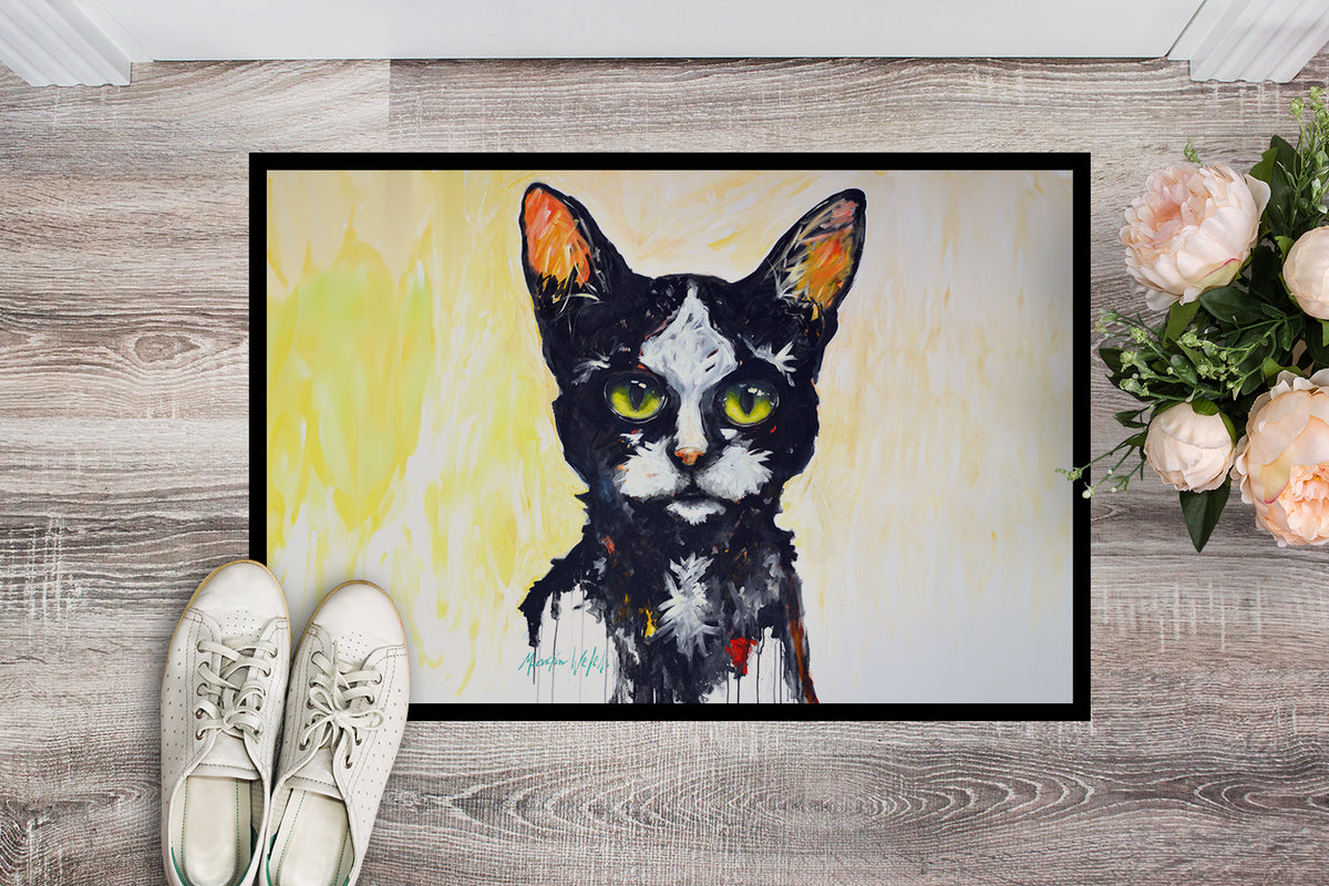 Caroline's Treasures Big Kitty Cat Doormat
