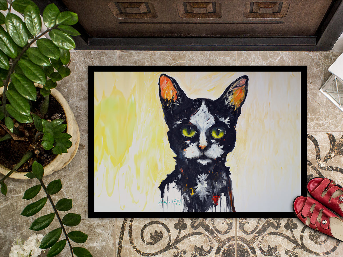 Caroline's Treasures Big Kitty Cat Doormat