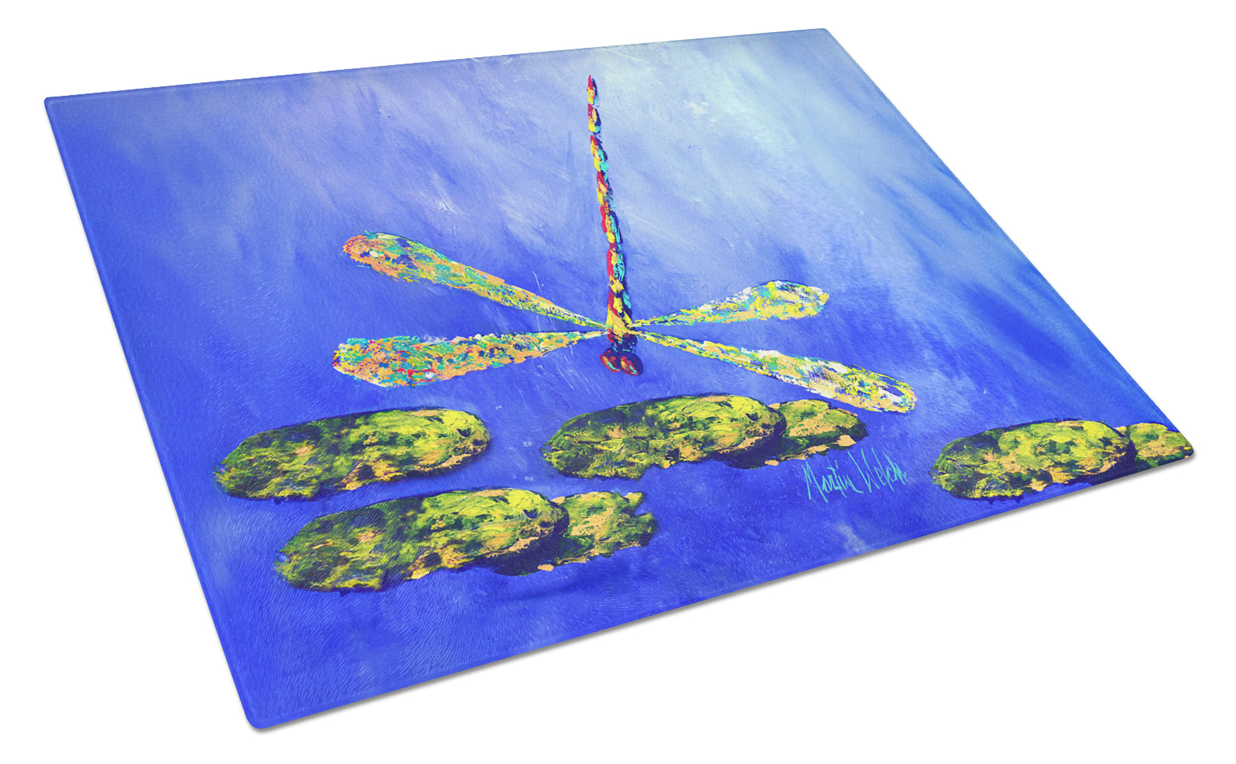 Buy this Blue Dragonfly Glass Cutting Board