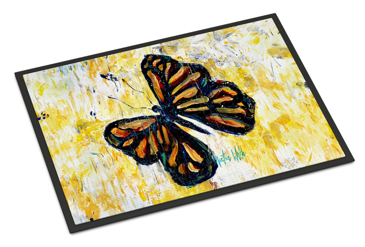 Caroline's Treasures Butterfly Breeze Doormat