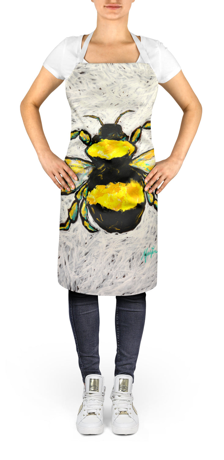 Caroline's Treasures Buzzbee Bumblebee Apron – Artist-Designed Kitchen, BBQ & Craft Apron