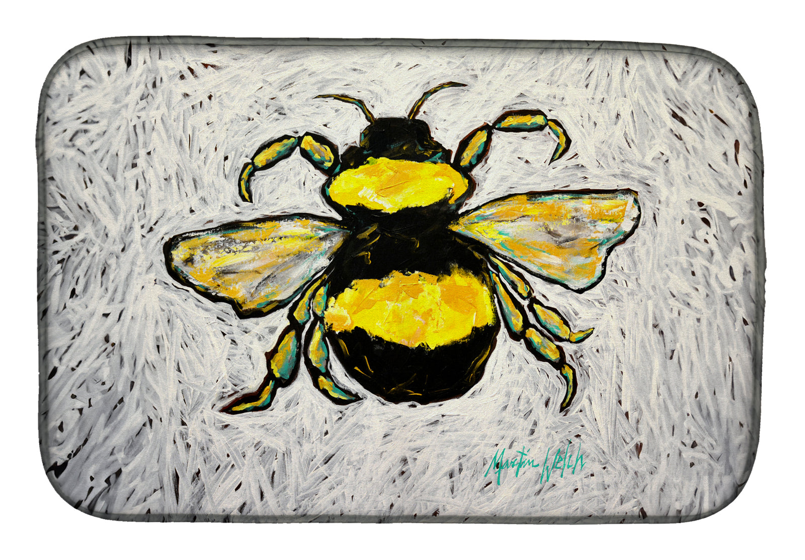 Buy this Buzzbee Bumblebee Dish Drying Mat
