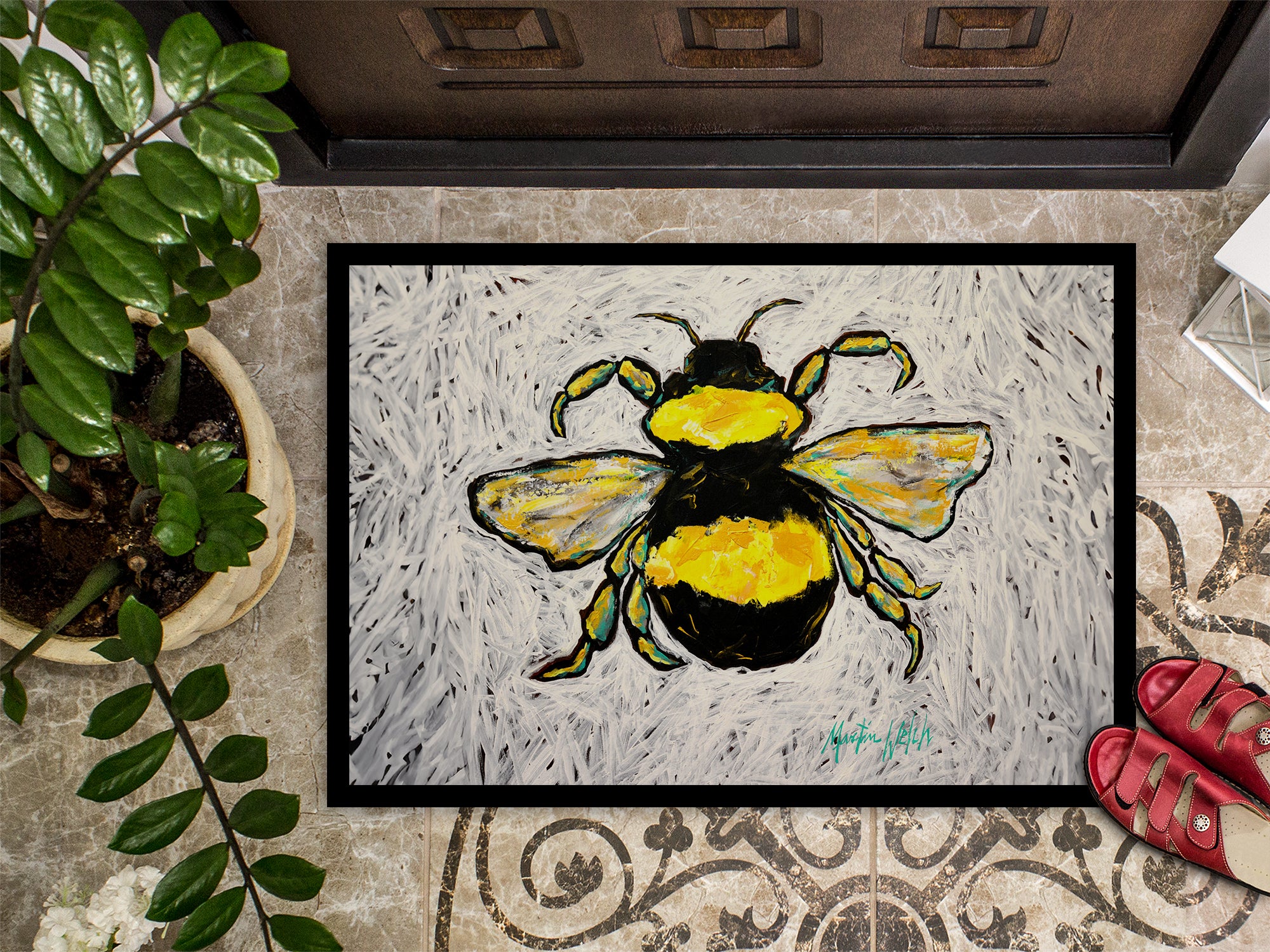 Buzzbee Bumblebee Doormat