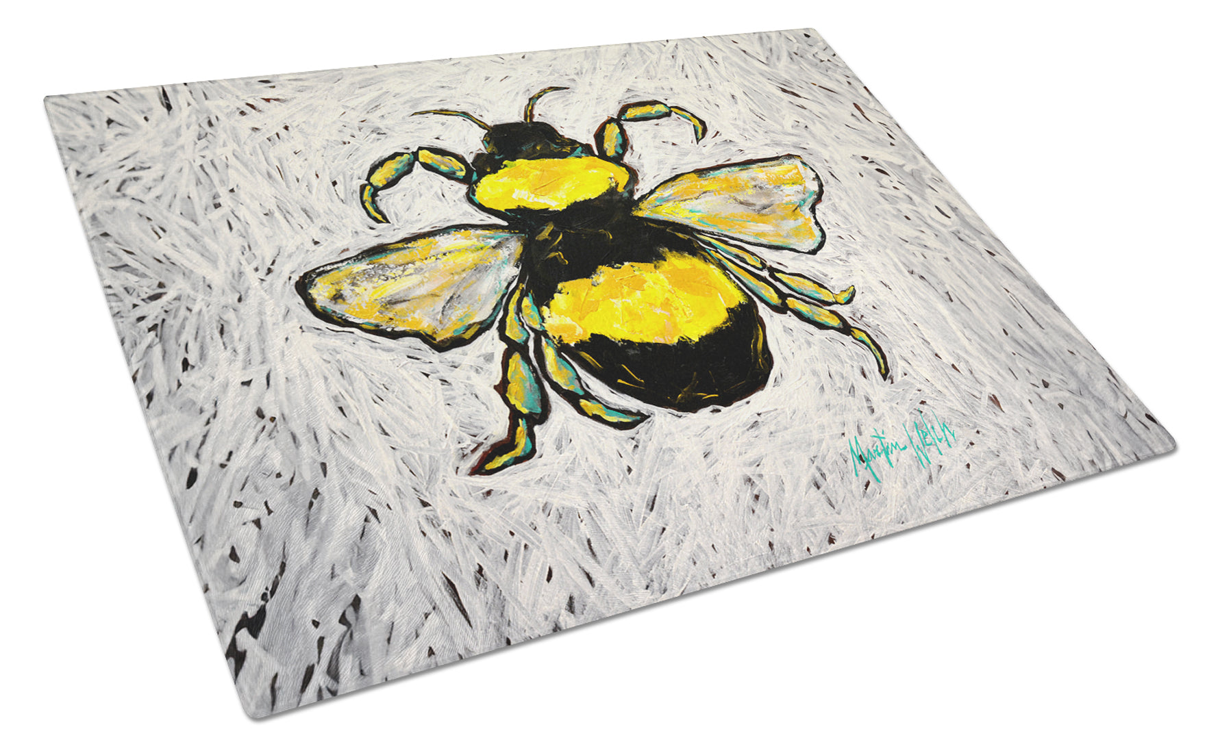 Buy this Buzzbee Bumblebee Glass Cutting Board