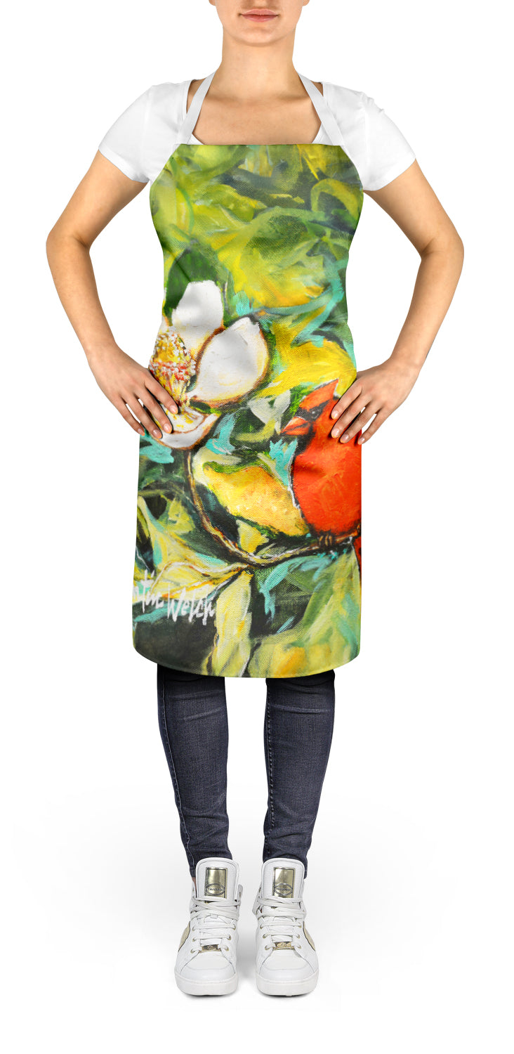 Buy this Cardinal with Magnolia Apron