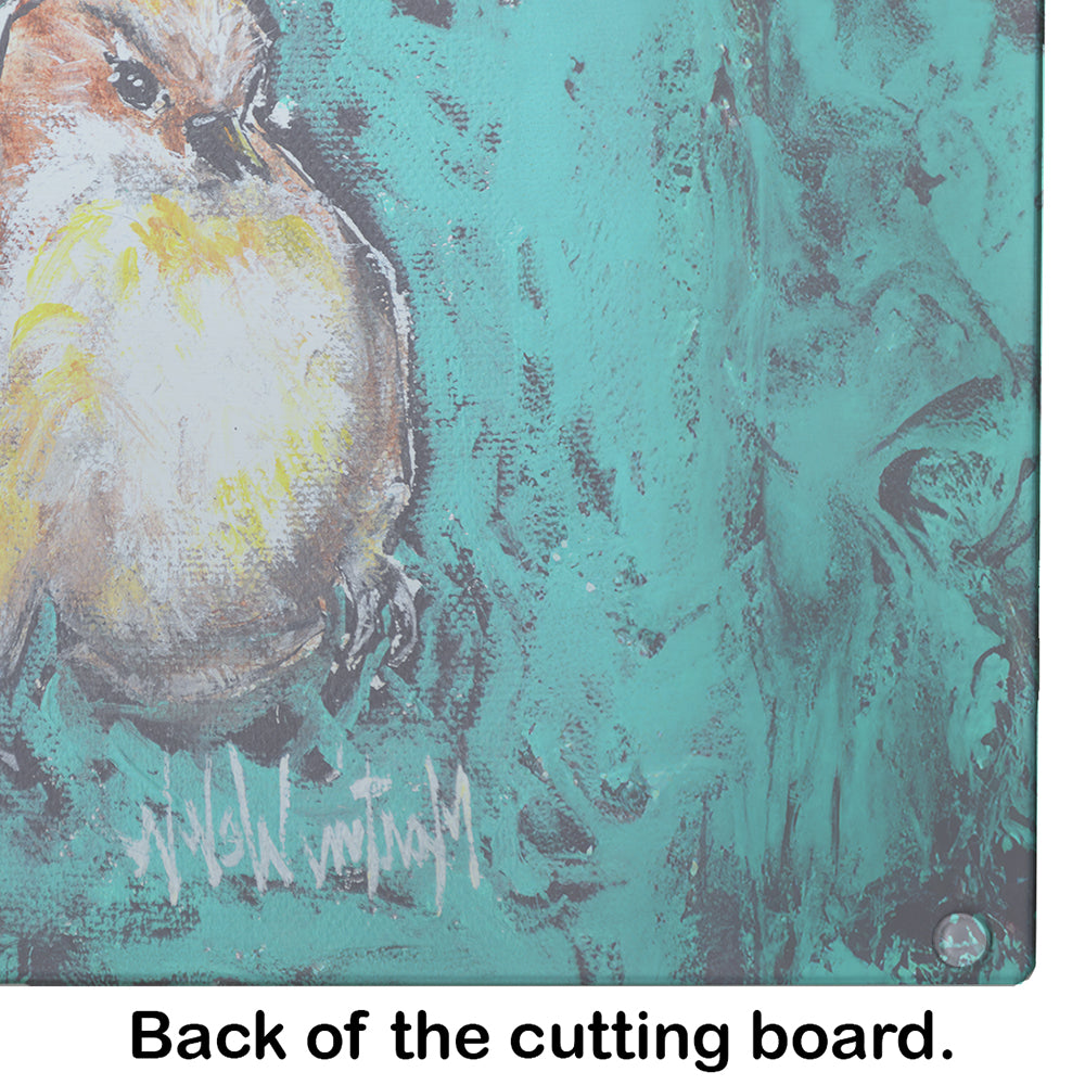 EeewH Bird Glass Cutting Board