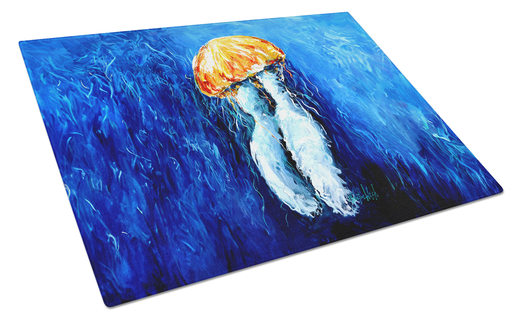 Buy this Fanta Sea Jellyfish Glass Cutting Board