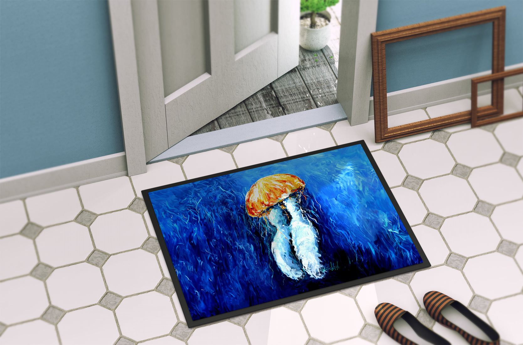 Fanta Sea Jellyfish Doormat