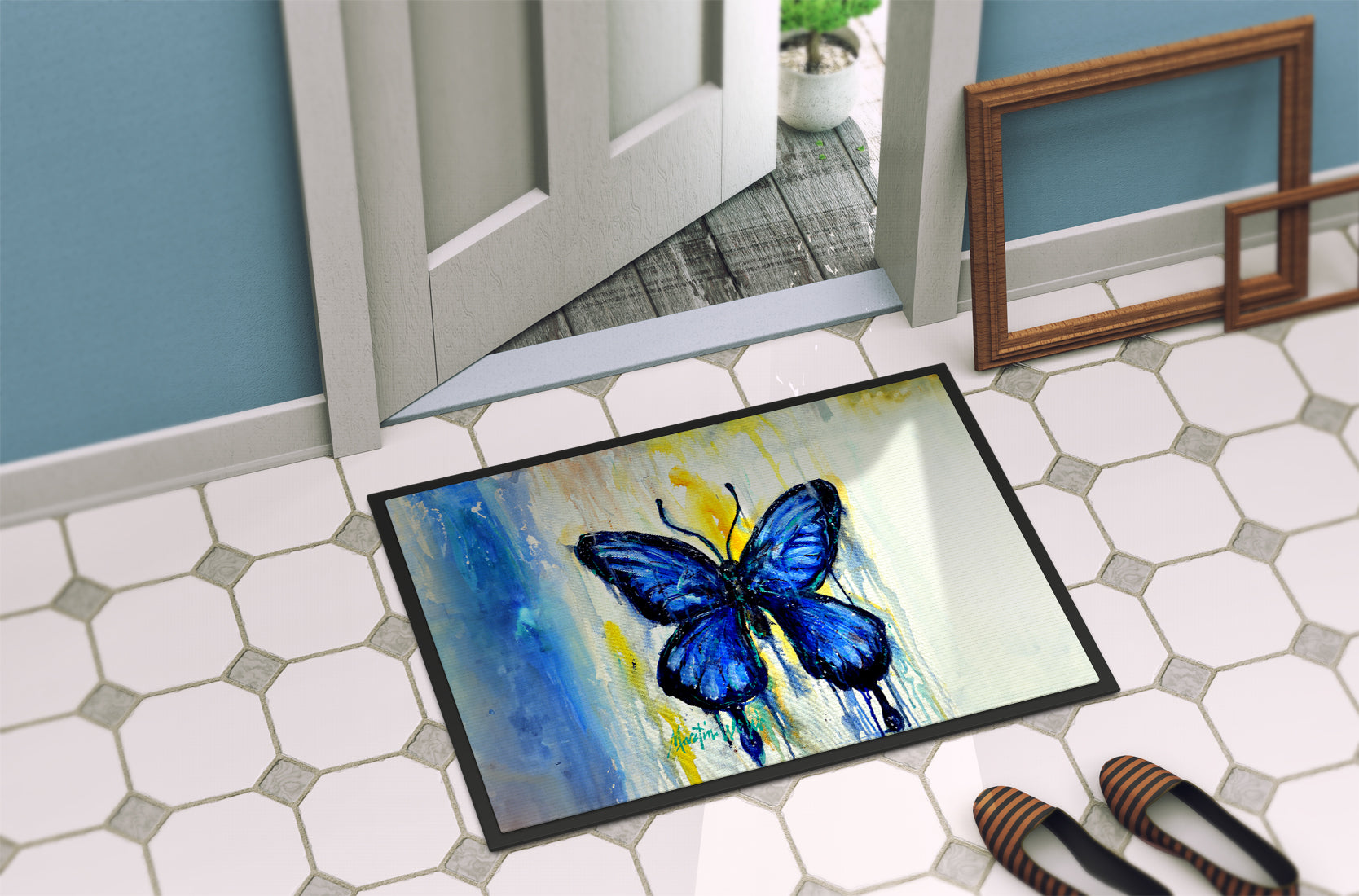 Flutter Butterfly Doormat