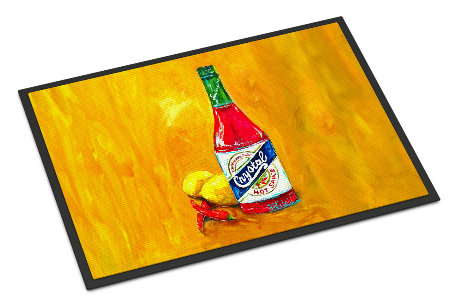 Caroline's Treasures Got Sauce Hot Sauce Doormat-24x36 Indoor / Outdoor Rug | Made in USA