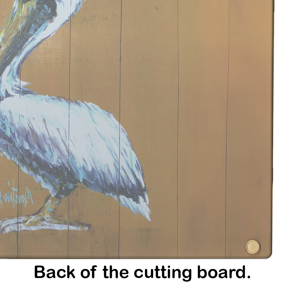 Hangin In Pelican Glass Cutting Board